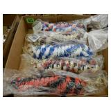 GROUP OF 5 NEW LEAD ROPES