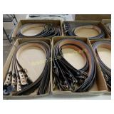GROUP OF 57 NEW WESTERN BELTS