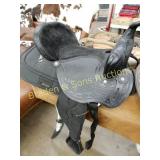 NEW 15" MADE IN USA HIGH BACK WESTERN SADDLE