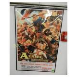 FRAMED 24" X 36" "THE ALAMO" CONTEMPORARY MOVIE