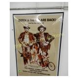 FRAMED 24" X 36" "BUTCH CASSIDY AND THE SUNDANCE