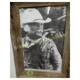 FRAMED ROBERT DUVAL, LONESOME DOVE PRINT