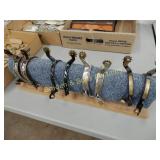 GROUP OF 4 NEW CONTEMPORARY WESTERN SPURS