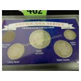 AMERICANA SERIES YESTERYEAR COIN COLLECTION