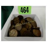 GROUP OF 200 US WHEAT PENNIES. ALL ARE