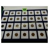 GROUP OF 56 US WHEAT PENNIES