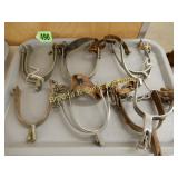 TRAY OF ASSTD WESTERN SPURS