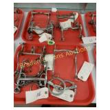 GROUP OF 8 VINTAGE HORSE BITS