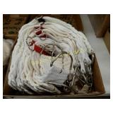 GROUP OF 10 NEW WOOL SADDLE CINCH BELTS