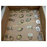 GROUP OF 20 NEW CAVALRY KEYCHAINS