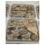 GROUP OF 2 TRAYS OF ASSTD NATIVE AMERICAN