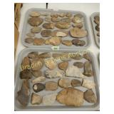 GROUP OF 2 TRAYS OF ASSTD NATIVE AMERICAN