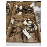 GROUP OF 20 VINTAGE WESTERN HORSE BITS BY
