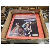 BOX OF ASSTD RECORDS