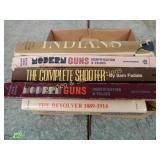 GROUP OF ASSTD BOOKS ON GUNS ETC