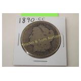 US 1890 CARSON CITY MORGAN CITY SILVER DOLLAR