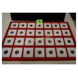 GROUP OF 56 US WHEAT PENNIES