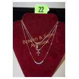 GROUP OF 3 STERLING SILVER AND TURQUOISE