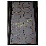 GROUP OF 24 MAGNETIC COPPER BRACELETS