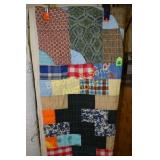 VINTAGE HANDMADE 92" X 72" QUILT