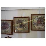 GROUP OF THREE 12" X 12" PRINTS