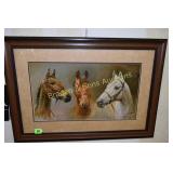 FRAMED 13" X 24" PRINT BY S.L. CRAWFORD