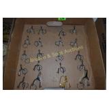 GROUP OF 20 NEW WESTERN SPUR KEY CHAINS