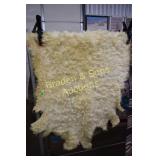40" X 35" GOAT SKIN