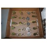 GROUP OF 20 NEW CAVALRY KEYCHAINS