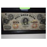 THE EIRE AND KALAMAZOO RR BANK OF MICHIGAN $5.00