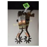 SINGLE MOUNTED RAY ANDERSON #822 WESTERN SPURS