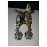 SINGLE MOUNTED BUERMANN STAR STEEL SWASTIKA/CROSS