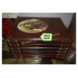 GROUP OF 6 "THE OLD WEST" LEATHER BOUND BOOKS
