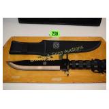 NEW TACTICAL SURVIVAL KNIFE WITH 8 1/2" BLADE