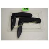 GROUP OF 2 NEW SCHRADE FOLDING POCKET KNIVES