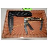 NEW SMITH & WESSON AND OLD TIMER POCKET KNIVES