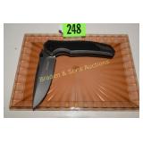 NEW KERSHAW TACTICAL POCKET KNIFE WITH 3" BLADE