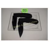 GROUP OF 2 TACTICAL FOLDING POCKET KNIVES