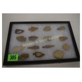 GROUP OF 15 NATIVE AMERICAN POINTS FROM THE