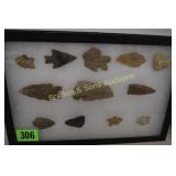 GROUP OF 12 NATIVE AMERICAN POINTS INCLUDING