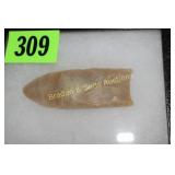 NATIVE AMERICAN CLOVIS POINT FOUND IN TEXAS FROM