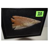 REINHARDT 6" "GREY GHOST" FLINT SPEARHEAD WITH