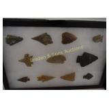 GROUP OF 11 NATIVE AMERICAN TEXAS POINTS