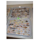 GROUP OF 2 TRAYS OF ASSTD NATIVE AMERICAN POINTS