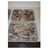 GROUP OF 2 TRAYS OF ASSTD NATIVE AMERICAN
