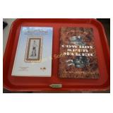 GROUP OF 2 WESTERN BOOKS "COWMAN TO CUTTER"