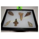 GROUP OF 6 NATIVE AMERICAN POINTS FROM