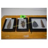 NATIVE AMERICAN 3" BAKER POINT, 1-PEDERNALES