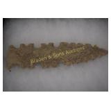 NATIVE AMERICAN 6" EXOTIC POINT FOUND IN WEST