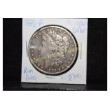 US 1885-P MORGAN SILVER DOLLAR
